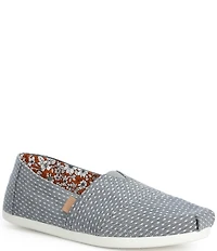 TOMS Women's Alpargata 3.0 Chambray Dot Slip On Loafers