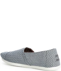 TOMS Women's Alpargata 3.0 Chambray Dot Slip On Loafers