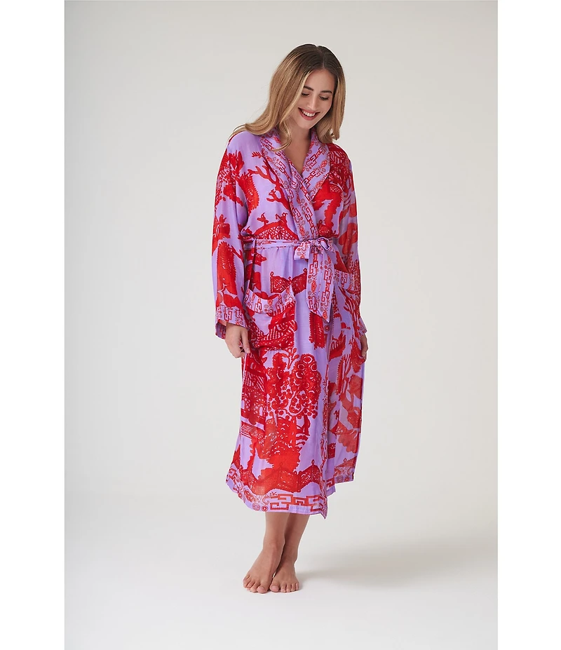 One Hundred Stars Giant Willow Woven Wrap Robe