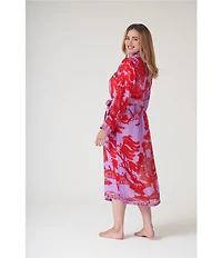 One Hundred Stars Giant Willow Woven Wrap Robe