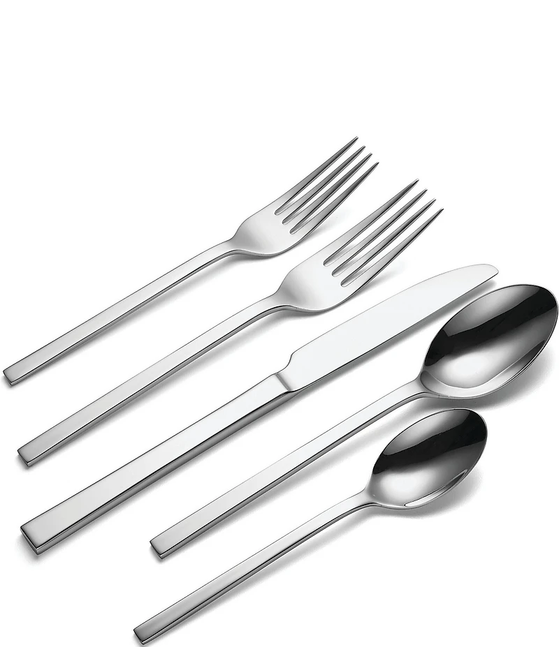 Oneida Allay Champagne 20-Piece Stainless Steel Flatware Set