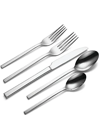 Oneida Allay Champagne 20-Piece Stainless Steel Flatware Set