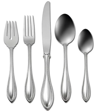 Oneida American Harmony 45-Piece Stainless Steel Flatware Set