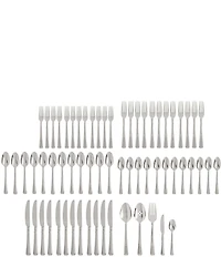 Oneida Chroma 65-Piece Stainless Steel Flatware Set
