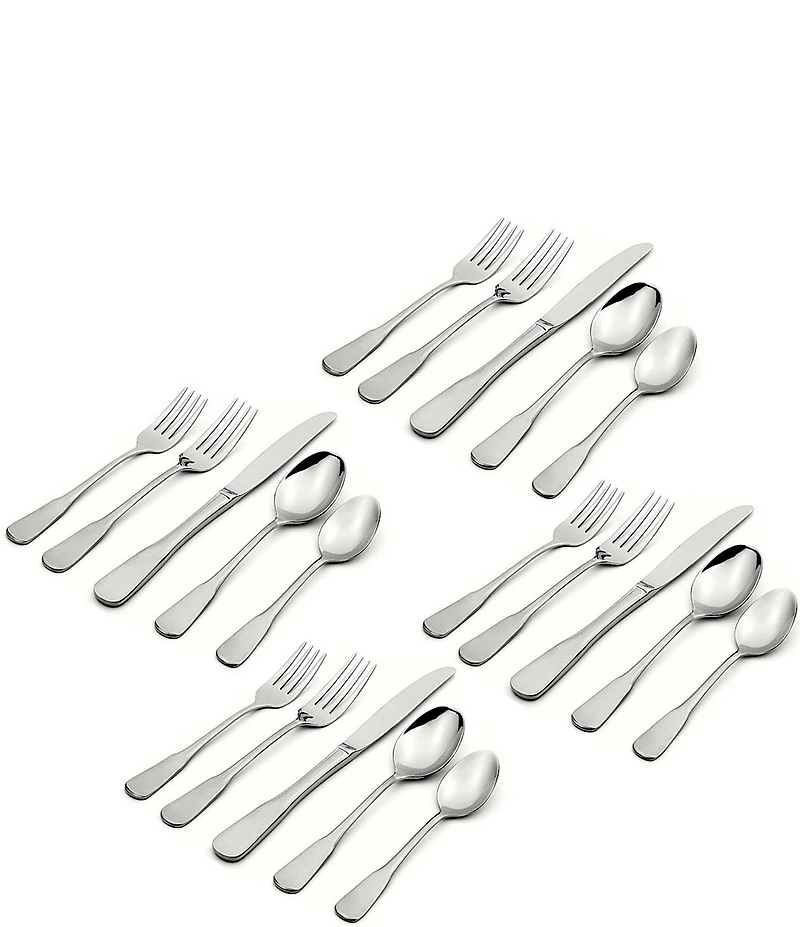 Oneida Colonial Boston 20-Piece Stainless Steel Flatware Set