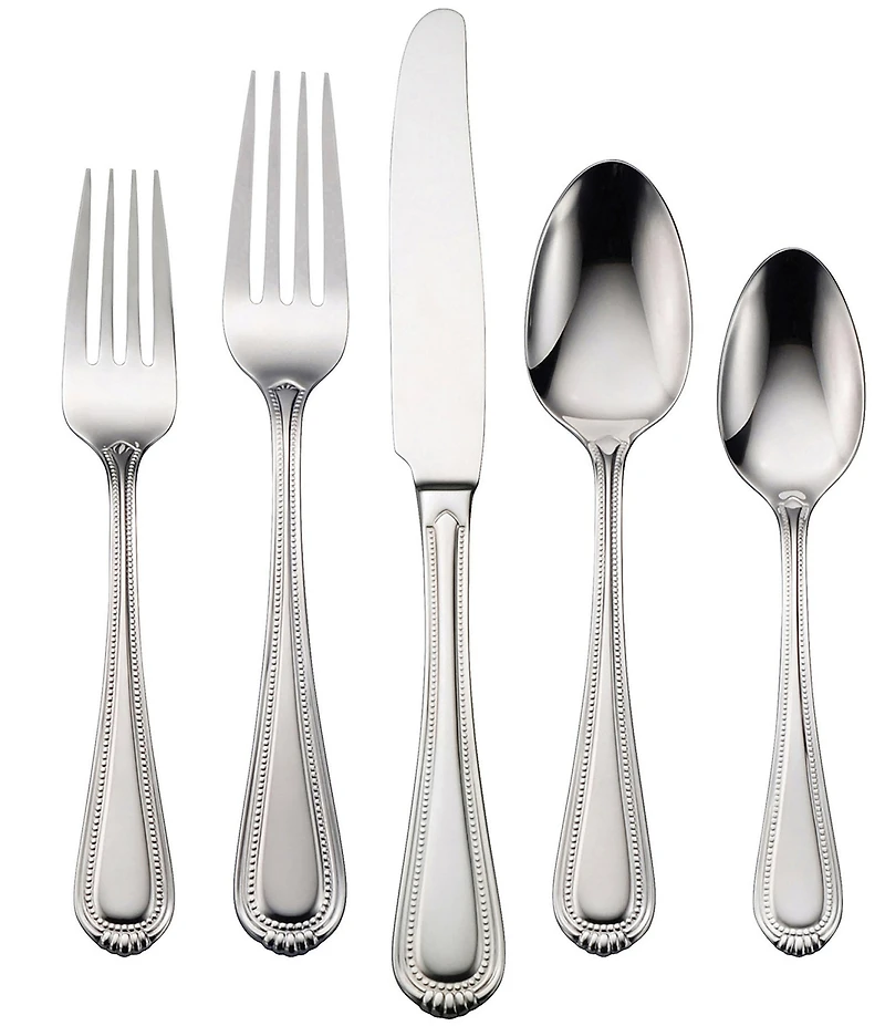 Oneida Countess Stainless Steel 45-Piece Casual Flatware Set