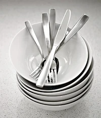 Oneida Everdine Modern Stainless Steel Flatware