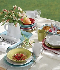 Oneida Moda 65-Piece Stainless Steel Flatware Set
