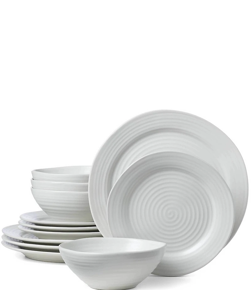 Oneida Ridge 12-Piece Dinnerware Set