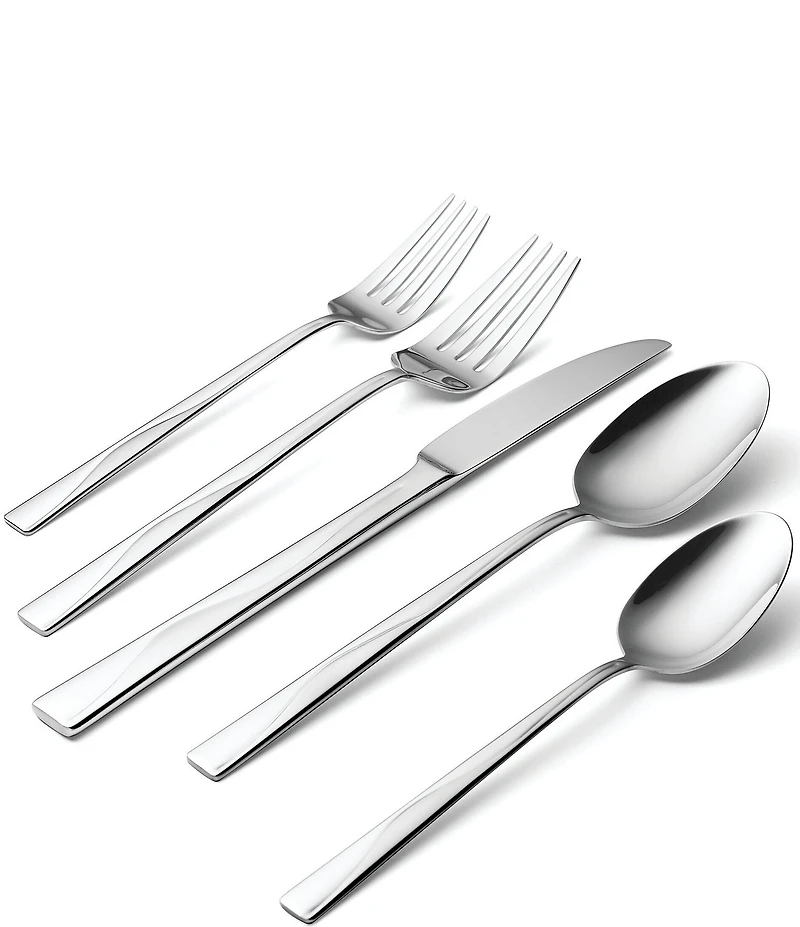 Oneida Stream 20-Piece Stainless Steel Flatware Set