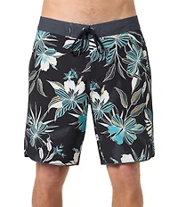 O'Neill 19 Hyperfreak Mysto Scallop 19#double; Outseam Board Shorts