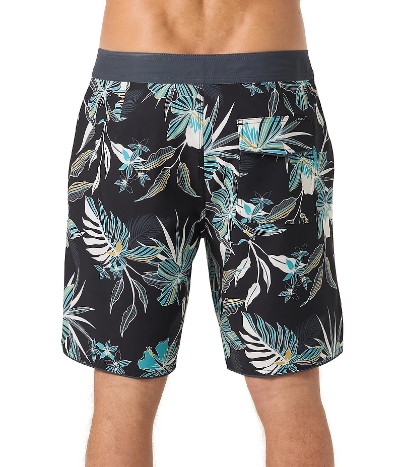 O'Neill 19 Hyperfreak Mysto Scallop 19#double; Outseam Board Shorts
