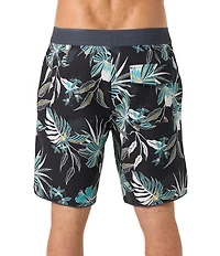 O'Neill 19 Hyperfreak Mysto Scallop 19#double; Outseam Board Shorts