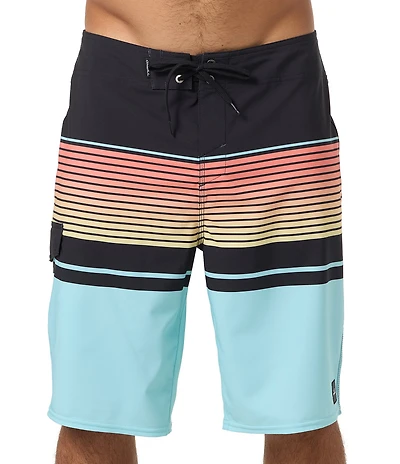 O'Neill 21 Lennox Stripe 21#double; Outseam Board Shorts