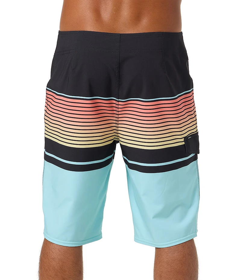 O'Neill 21 Lennox Stripe 21#double; Outseam Board Shorts