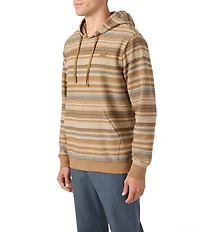 O'Neill Barvaro Striped Long Sleeve French Terry Hoodie