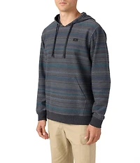 O'Neill Barvaro Striped Long Sleeve French Terry Hoodie