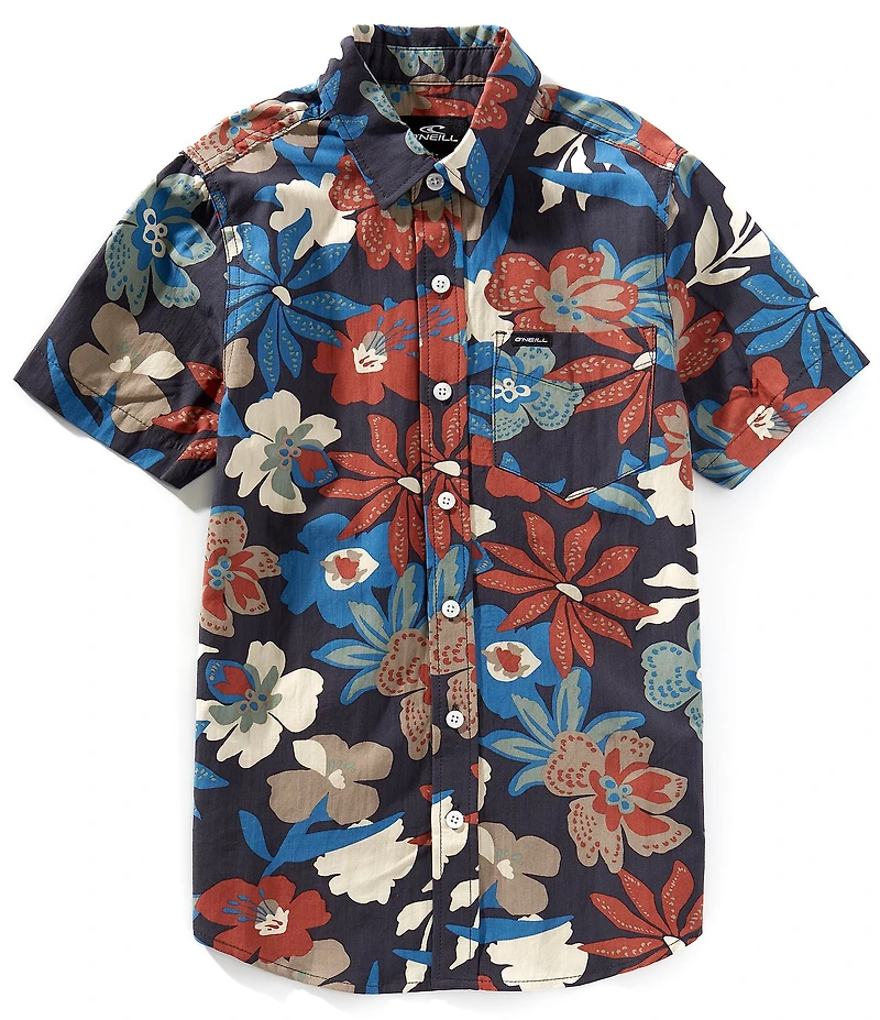 O'Neill Big Boys Short Sleeve Oasis Eco Graphic Printed Shirt