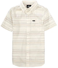 O'Neill Big Boys Short Sleeve Seafaring Stripe Woven Shirt