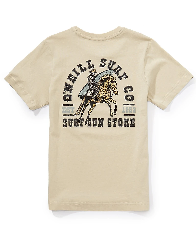 O'Neill Big Boys Short Sleeve Saddle Up T-Shirt