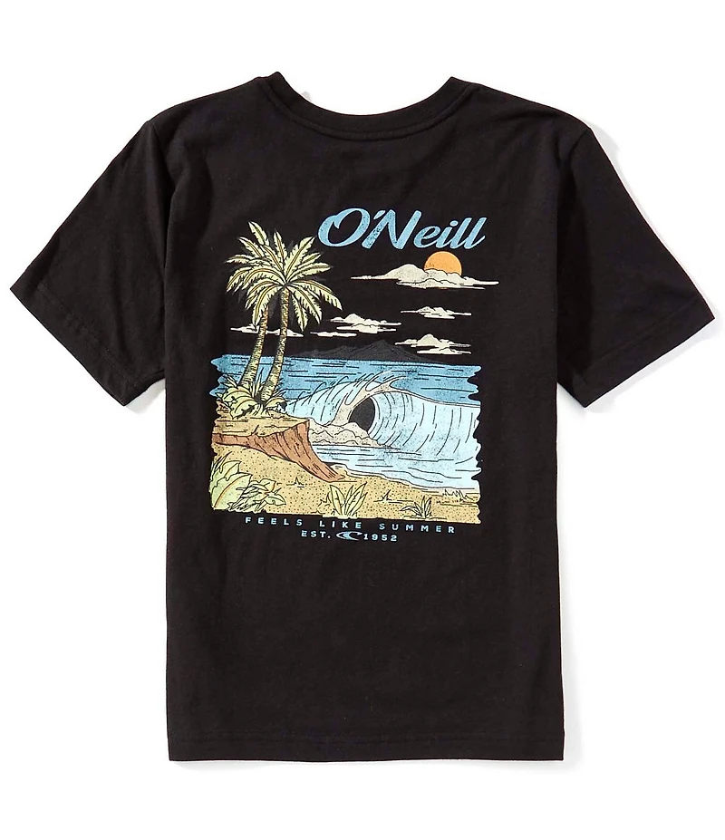 O'Neill Big Boys Short-Sleeve Shorebreak Heathered T-Shirt