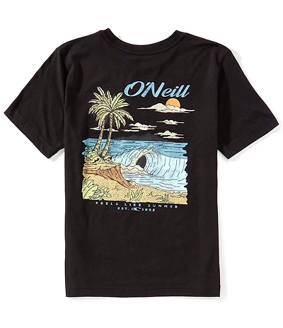 O'Neill Big Boys Short-Sleeve Shorebreak Heathered T-Shirt