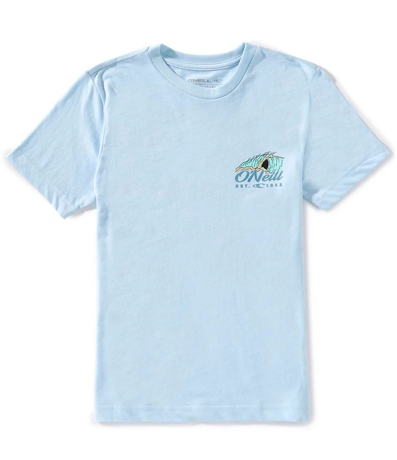 O'Neill Big Boys Short-Sleeve Shorebreak Heathered T-Shirt