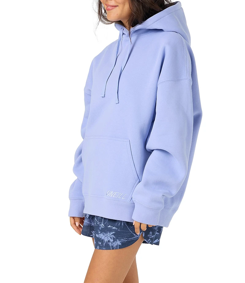 O'Neill Born In The Sea Long Sleeve Oversized Fleece Hoodie