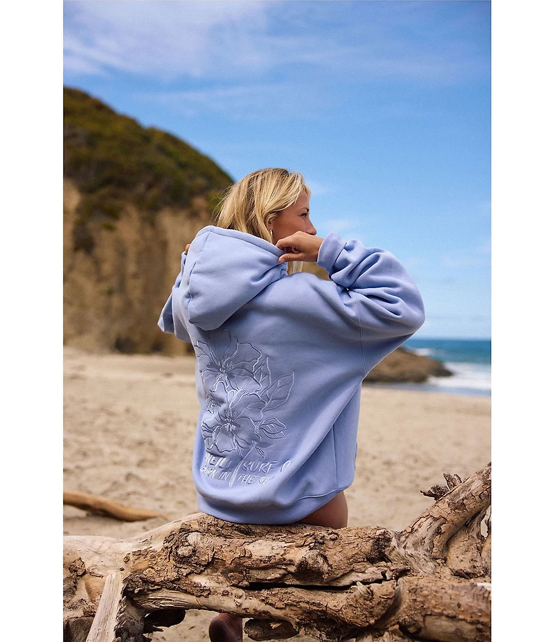 O'Neill Born In The Sea Long Sleeve Oversized Fleece Hoodie