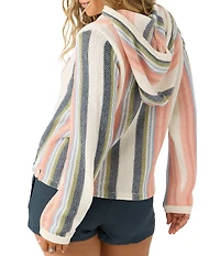 O'Neill Catamaran Long Sleeve Striped Hooded Sweater