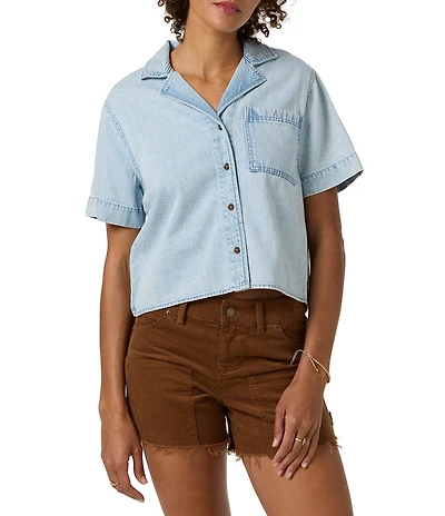 O'Neill Channing Short Sleeve Denim Shirt