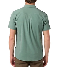 O'Neill Checked Hybrid Standard Fit Short Sleeve Woven Shirt