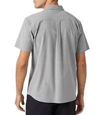 O'Neill Checked Hybrid Standard Fit Short Sleeve Woven Shirt