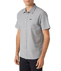 O'Neill Checked Hybrid Standard Fit Short Sleeve Woven Shirt