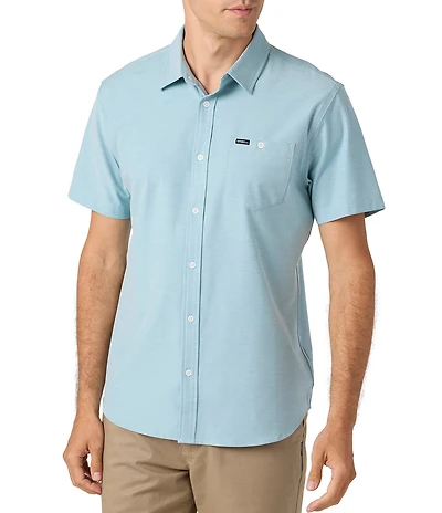 O'Neill Checked Hybrid Standard Fit Short Sleeve Woven Shirt