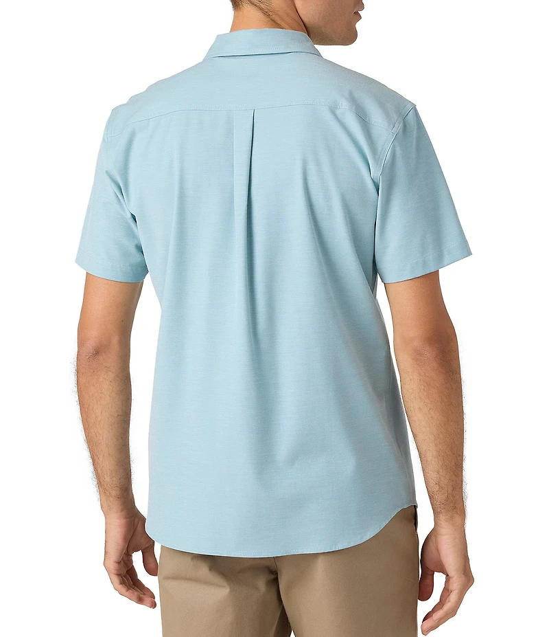 O'Neill Checked Hybrid Standard Fit Short Sleeve Woven Shirt
