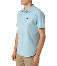 O'Neill Checked Hybrid Standard Fit Short Sleeve Woven Shirt