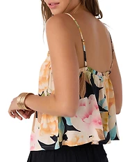O'Neill Decla Sleeveless Floral Tank Top