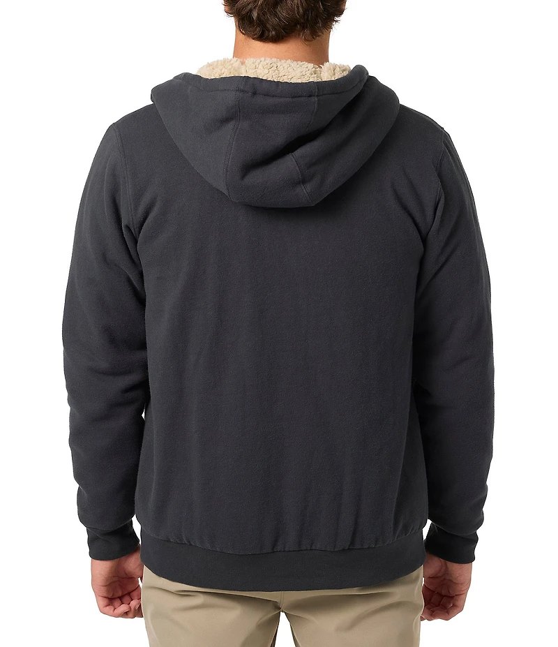 O'Neill Fifty Two High Pile Long Sleeve Hooded Fleece Jacket