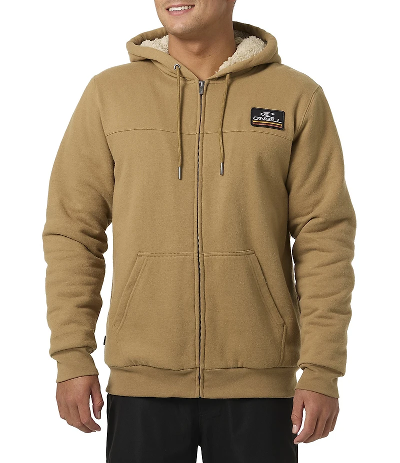 O'Neill Fifty Two High Pile Long Sleeve Hooded Fleece Jacket