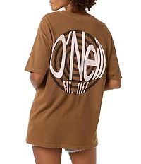 O'Neill Fish Eye Short Sleeve Oversized T-Shirt