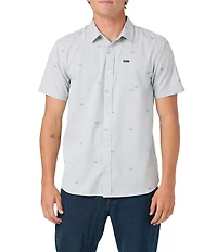 O'Neill Geometric Printed Short Sleeve Woven Shirt
