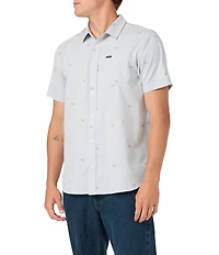 O'Neill Geometric Printed Short Sleeve Woven Shirt