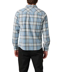 O'Neill Glacier Long Sleeve Plaid Fleece Shirt