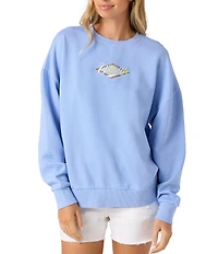 O'Neill Graphic Long Sleeve Fleece Sweatshirt