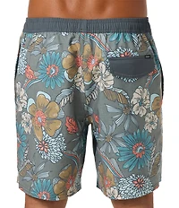 O'Neill Hermosa Flower Printed 17#double; Swim Trunks