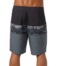 O'Neill Hyperfreak Heat Block Camo 21#double; Outseam Board Shorts