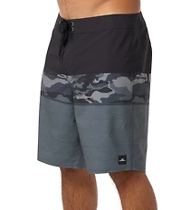 O'Neill Hyperfreak Heat Block Camo 21#double; Outseam Board Shorts