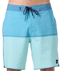 O'Neill Hyperfreak Mysto Block Scallop 19#double; Outseam Board Shorts