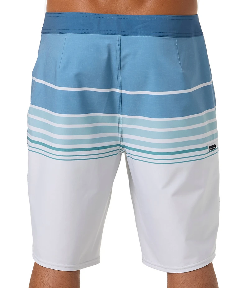 O'Neill Hyperstreak Heat Striped 9.5#double; Inseam Board Shorts